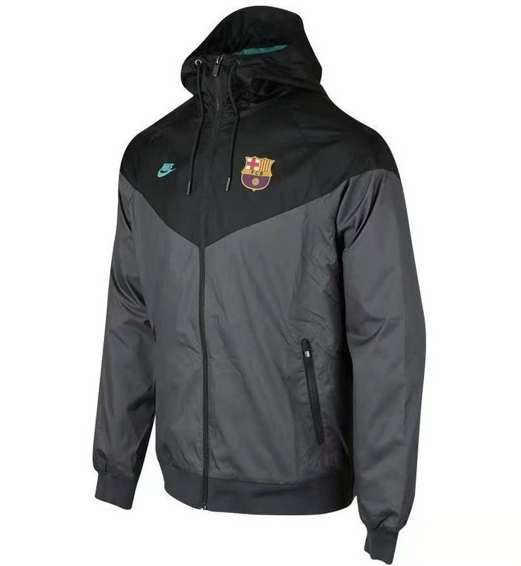 Rompevientos Barcelona 2019-20 Gris Negro